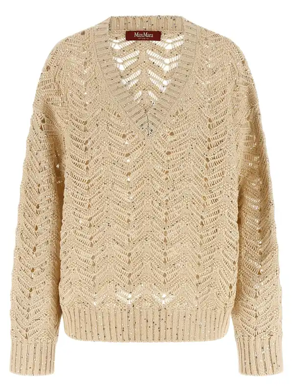 Mstfelino Sweaters And Cardigans Beige - Max Mara
