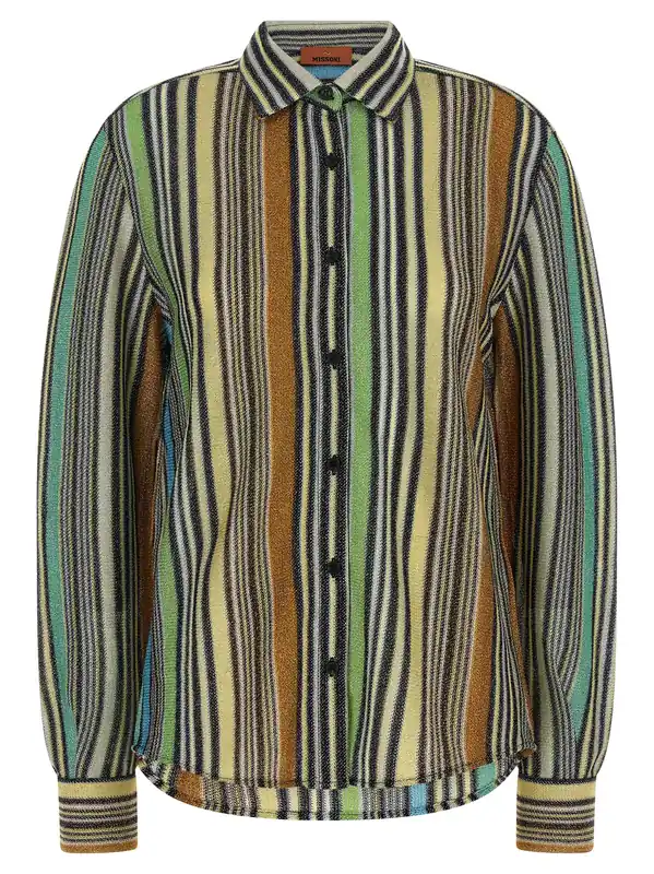 Lamé Viscose Shirt Shirt And Blouse Multicolor - Missoni