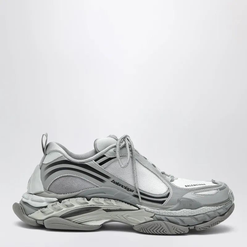 Triple S.2 Gradient Sneakers In Polyurethane, Grey - Balenciaga