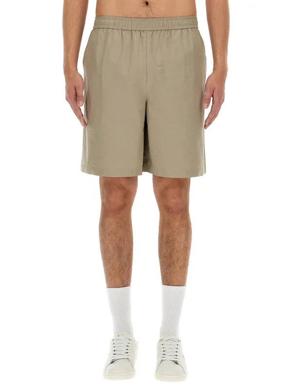 Cotton Bermuda Shorts - Fred Perry