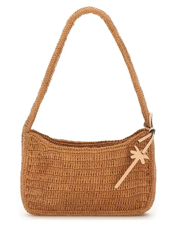 Raffia Shoulder Bag - Manebí