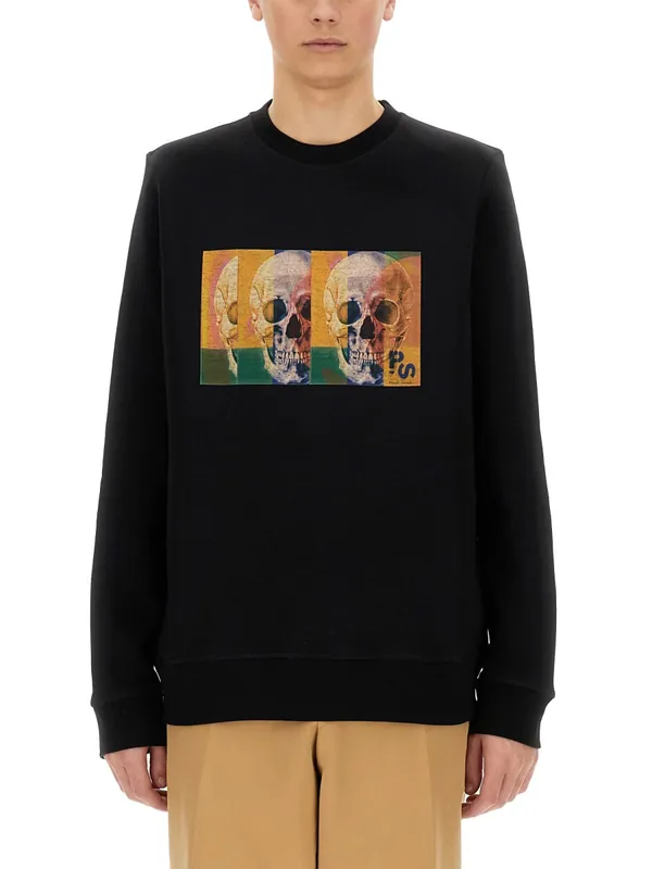 "Skull Square" Sweatshirt - PS Paul Smith