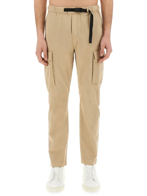 Cargo Pants With Belt - Woolrich