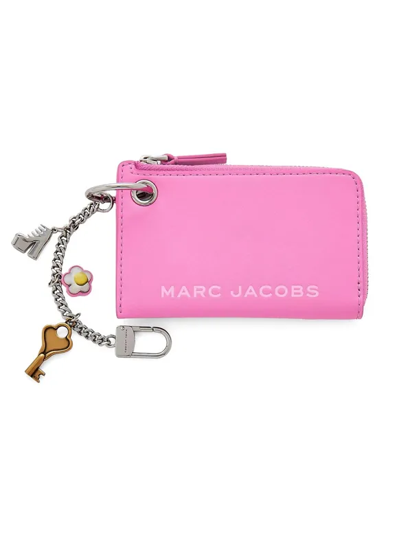 Zippered Wallet With Pendant - Marc Jacobs