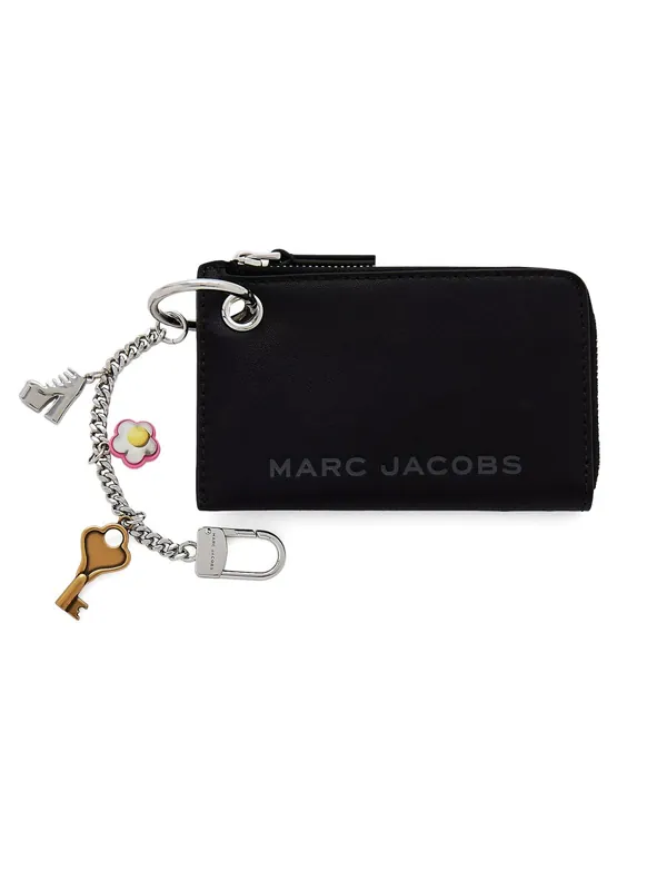 Zippered Wallet With Pendant - Marc Jacobs