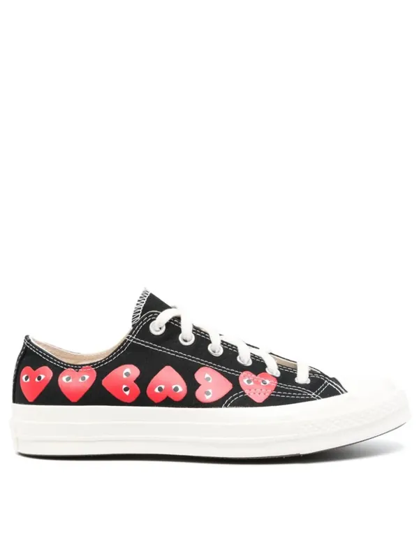 "Chuck 70 Multi Hearts" Sneaker - Comme Des GarçOn Play X Converse