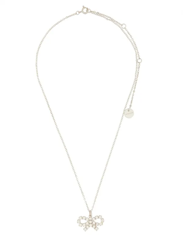 Necklace With Bow - Self-Portrait