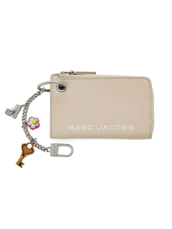 Zippered Wallet With Pendant - Marc Jacobs