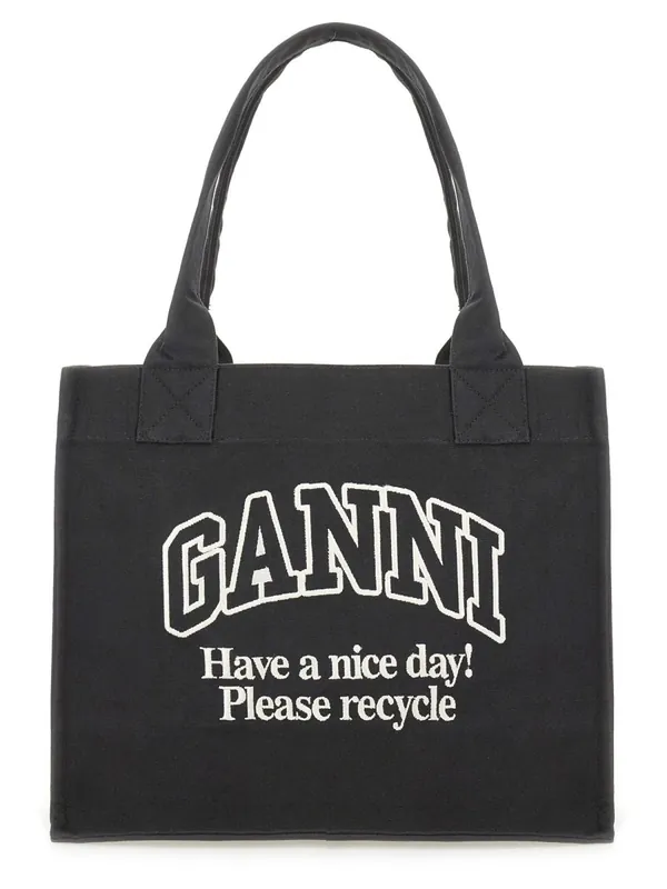Large Tote Bag - Ganni