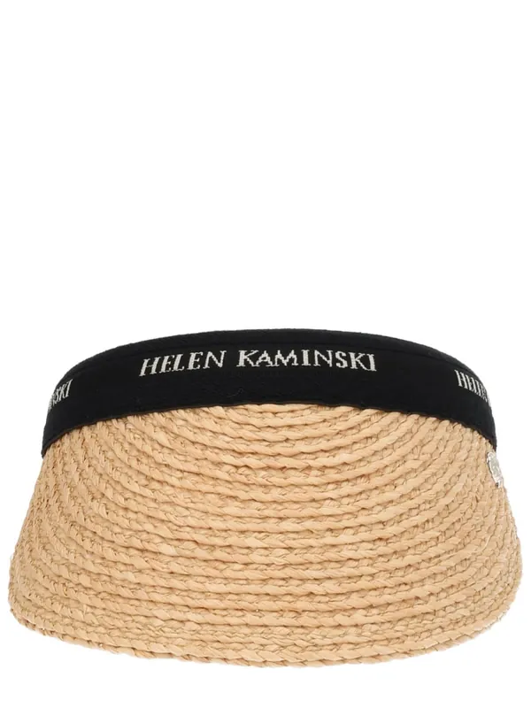 "White 8 Visor" Hat - Helen Kaminski