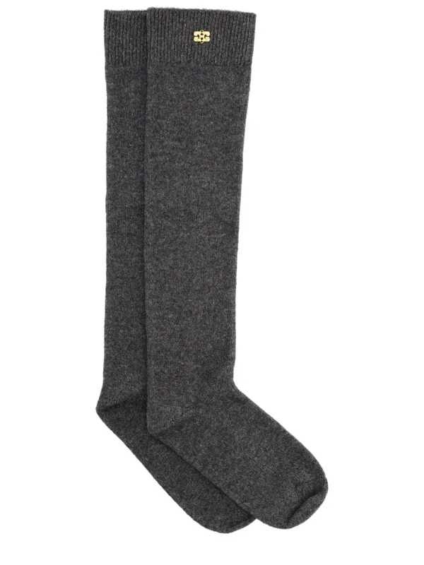 Wool Socks. - Ganni