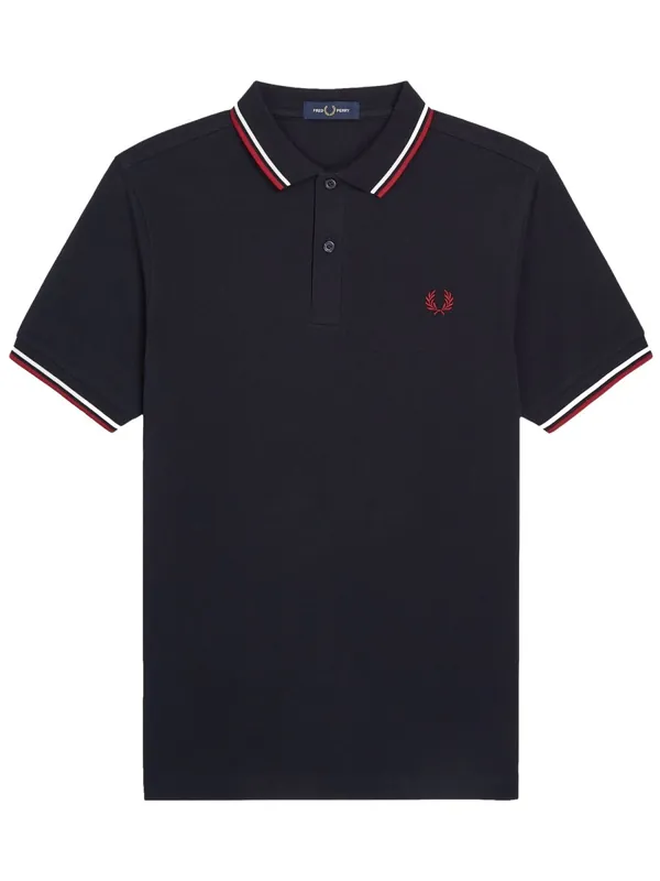 Polo With Logo - Fred Perry