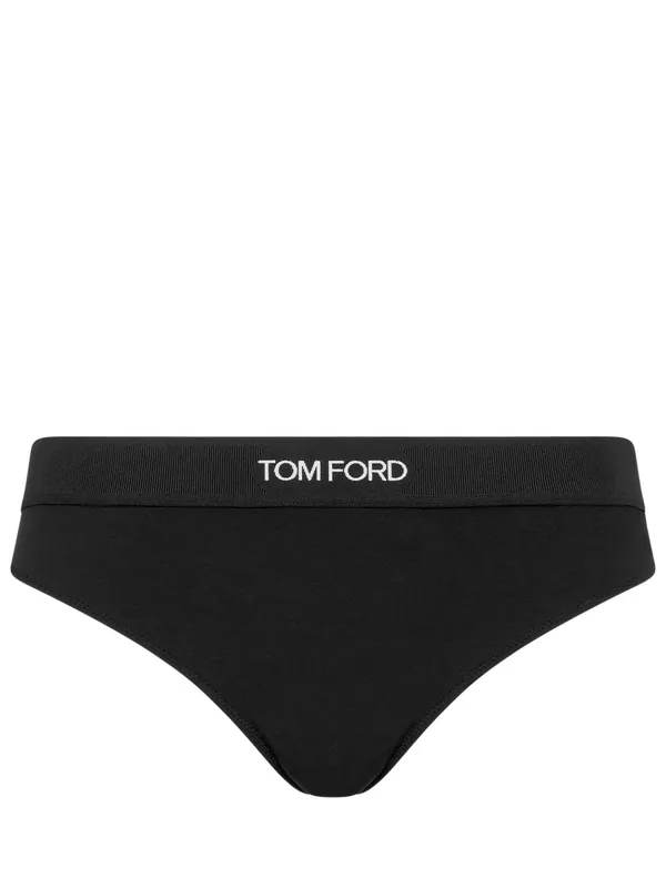 Thong With Logo - Tom Ford