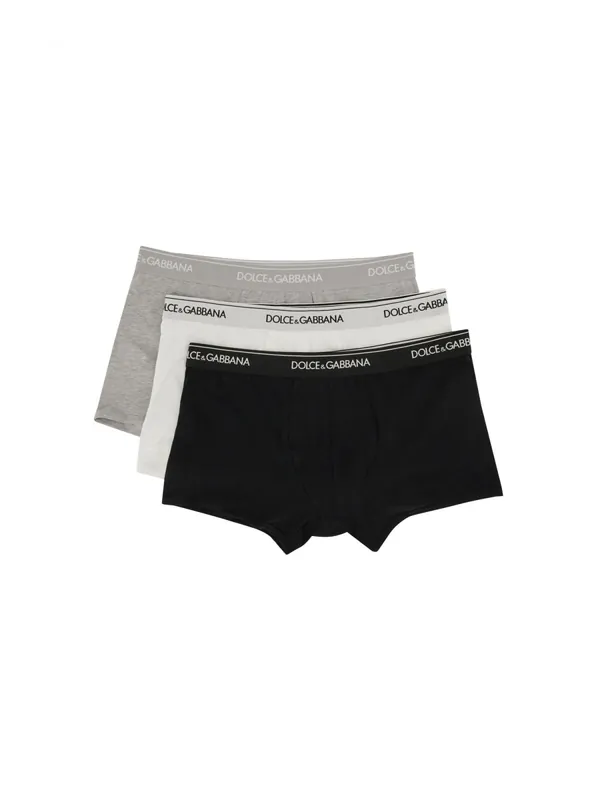Pack Of Three Boxers - Dolce & Gabbana
