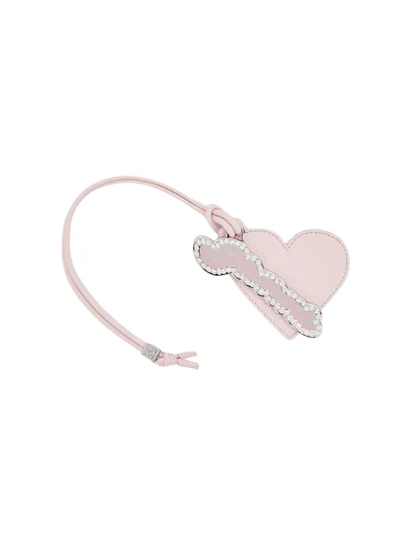 "Heart Mirror" Keychain - Ganni
