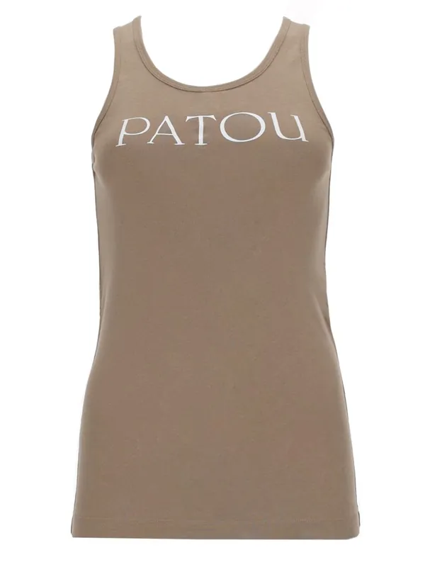 Logo Print Tank Top - Patou