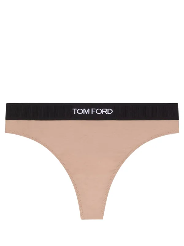 Thong With Logo - Tom Ford