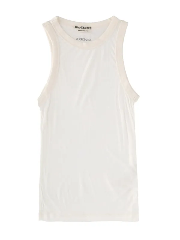Tank Top With Logo - JW Anderson