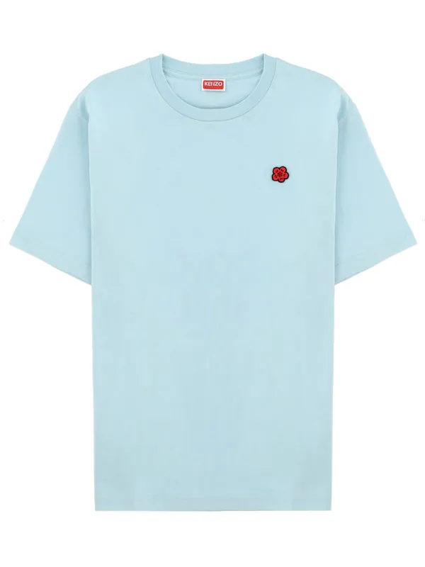 T-Shirt With "Boke Flower" Embroidery