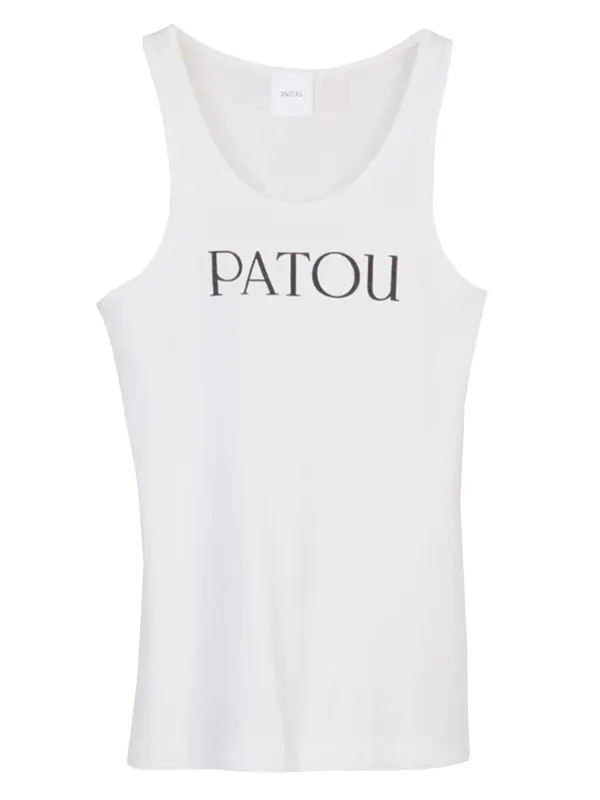 Logo Print Tank Top - Patou