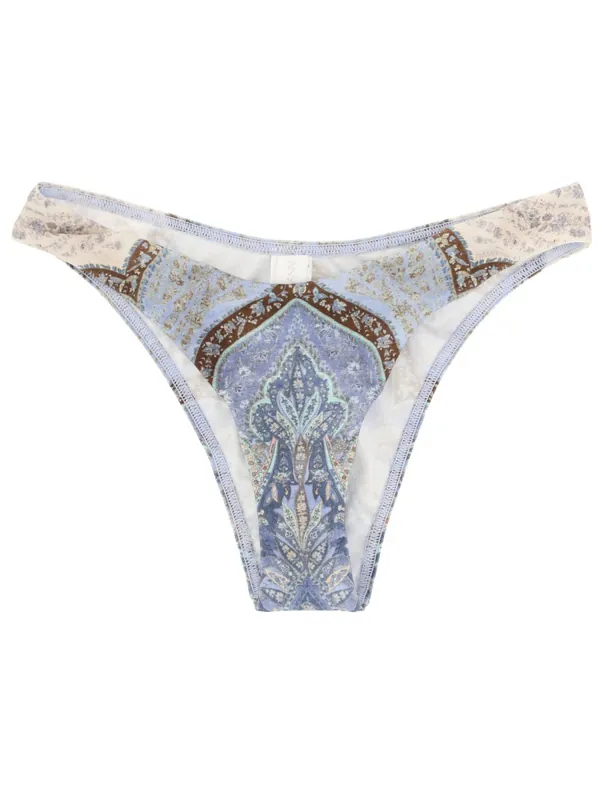 "Wanderlust" Bkini Briefs - Zimmermann