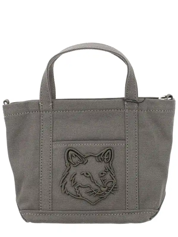 Borsa Tote "Fox Head" Mini - Maison Kitsuné