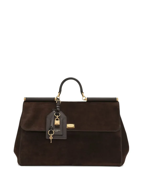 My Sicily Large Leather Handbag - Dolce & Gabbana