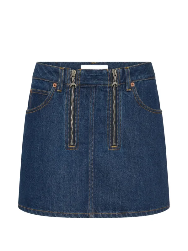 Denim Mini Skirt - Marine Serre