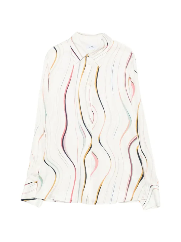 Swirl Print Shirt - Paul Smith