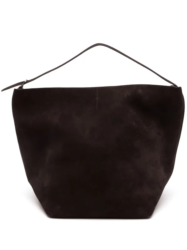 Bleted Suede Leather Tote - Toteme