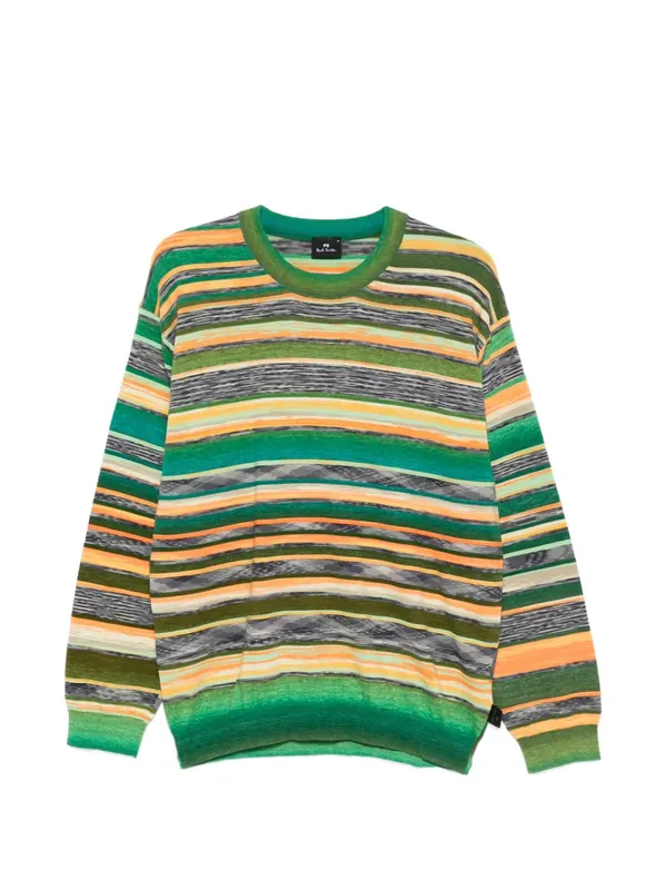 Striped Cotton Sweater - Paul Smith