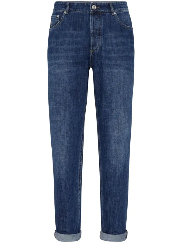 Light Denim Jeans - Brunello Cucinelli