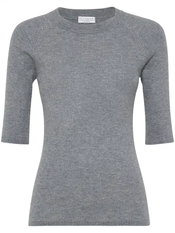 Cashmere Sparkling Sweater - Brunello Cucinelli
