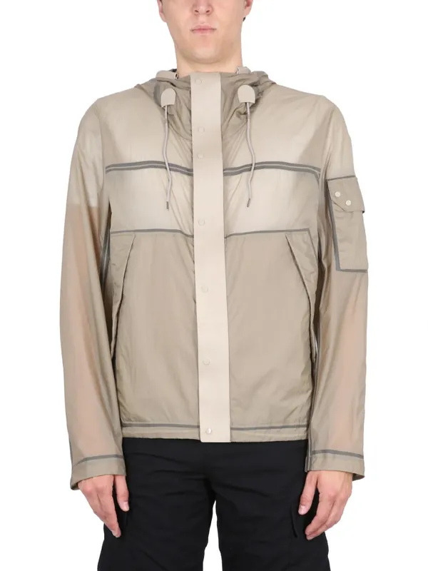 Combo Bonded Anorak Jacket - Ten C