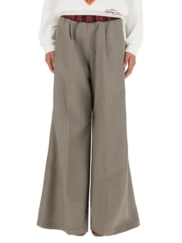 Plaid Pants - Marni