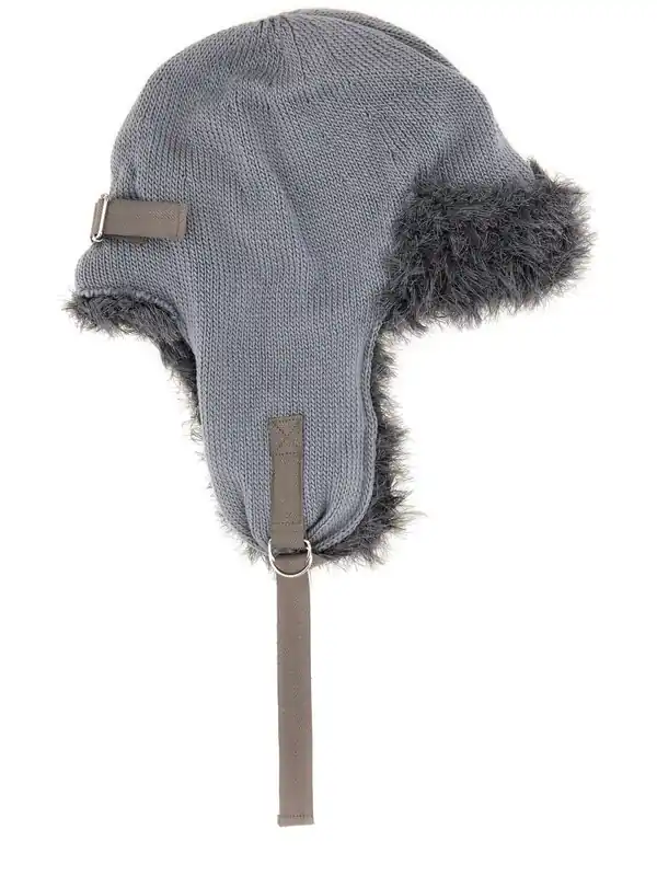 Wool Knit Aviator Hat - Kijima Takayuki