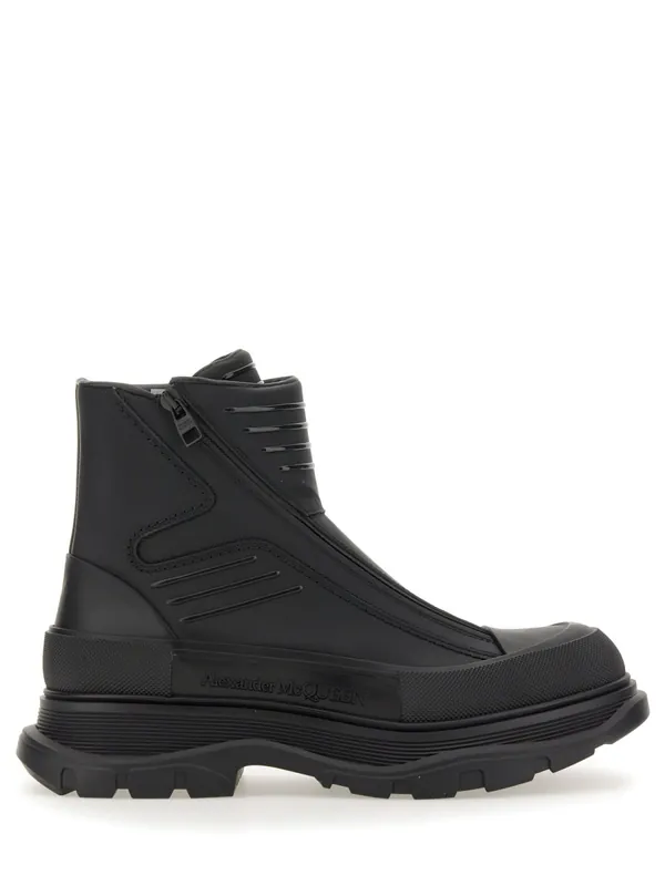 Tread Slick Motorcycle Boot - Alexander McQueen