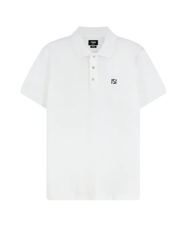 Cotton Polo Shirt - Fendi
