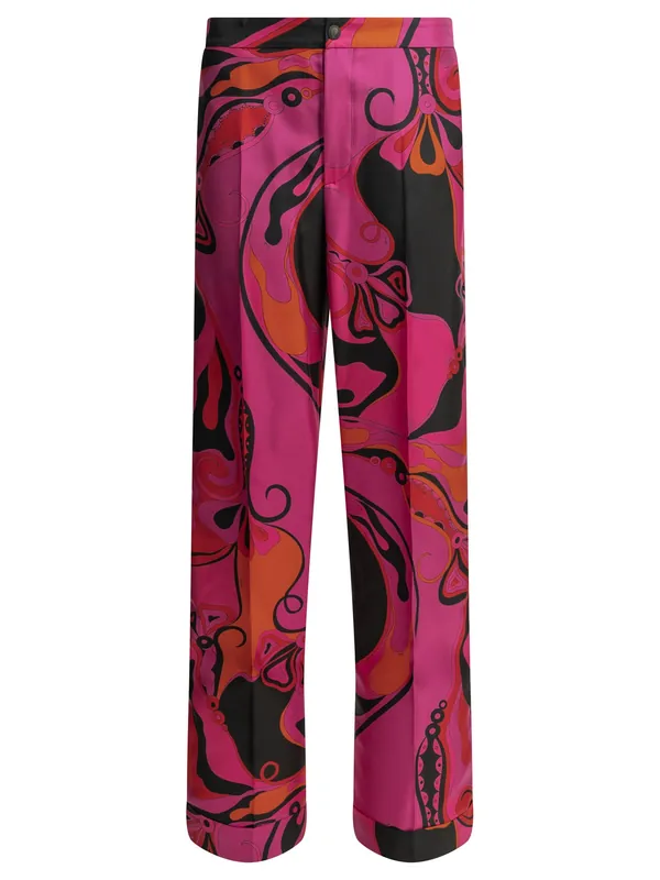 Orchidee Trousers Fuchsia - Pucci