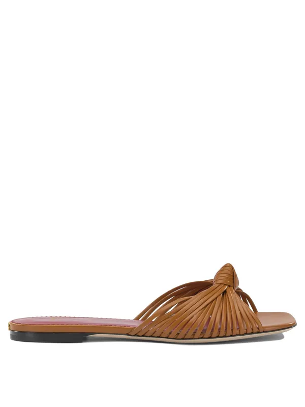 Annet Sandals Brown - Valentino Garavani
