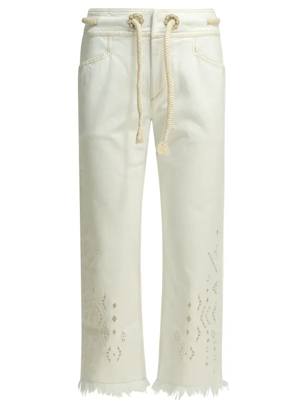 Alison Jeans White - Isabel Marant