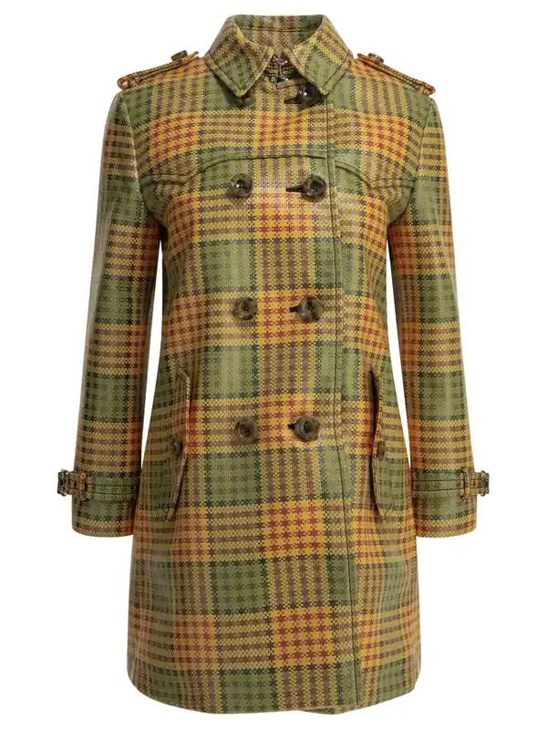 Summerside Check Jackets And Coats Yellow - Burberry