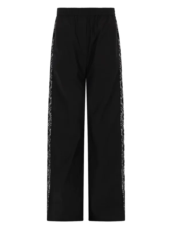 Pantalone Dritto Con Dettagli In Pizzo - MSGM