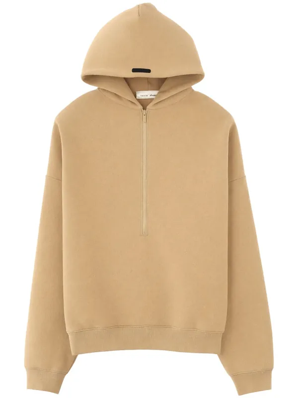 Felpa Con Zip E Cappuccio - Fear Of God Essentials