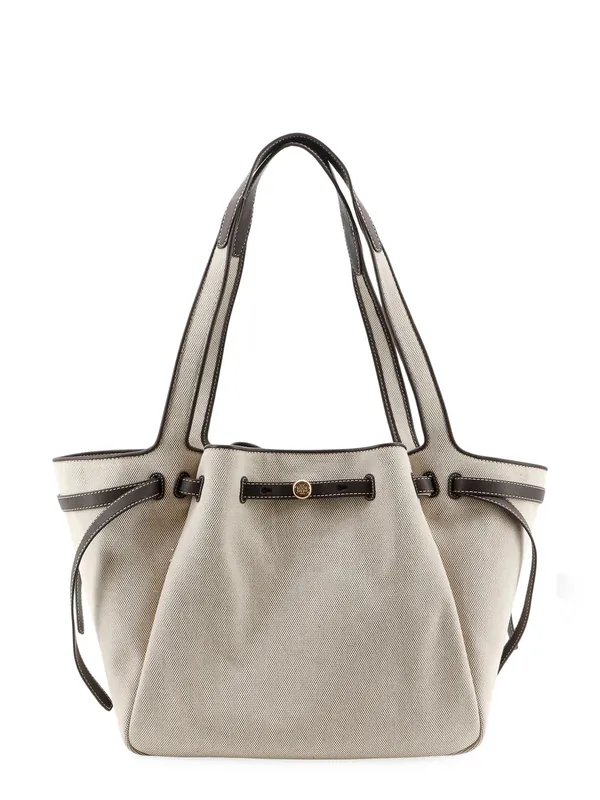 Romy Canvas Tote Bag - Tory Burch