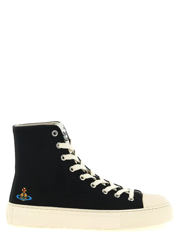 Plimsoll Sneakers White/Black - Vivienne Westwood