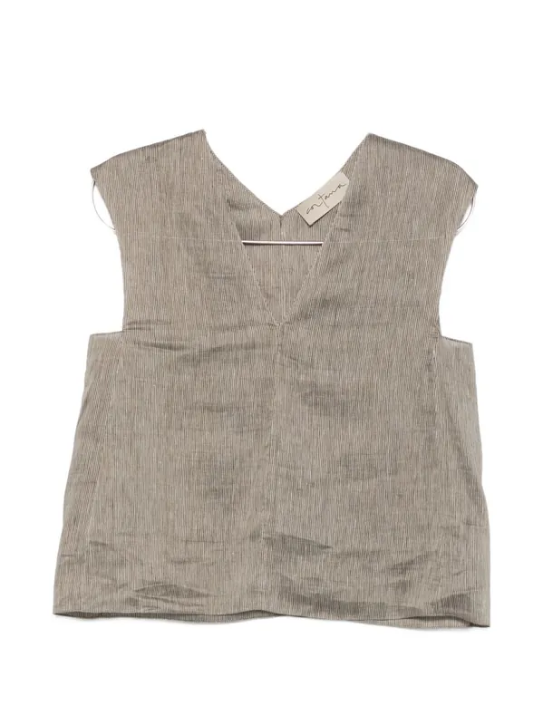 Aria Linen Top - Cortana