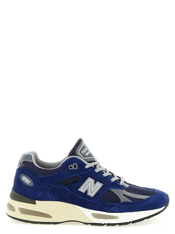 Made In Uk 991v2 Sneakers Blue - New Balance