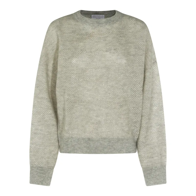 Sweaters Grigio Perla - Brunello Cucinelli