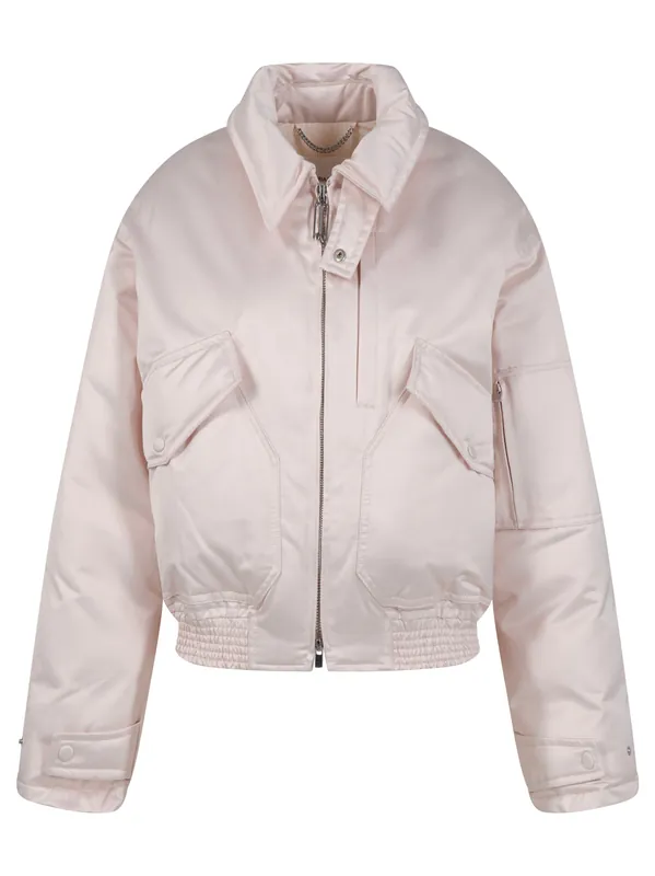 Down Sateen Bomber Jacket - Victoria Beckham